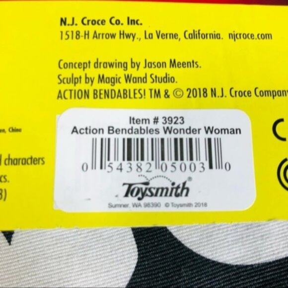 5 for $25| Action Bendables Wonder Woman Figure - Picture 5 of 5